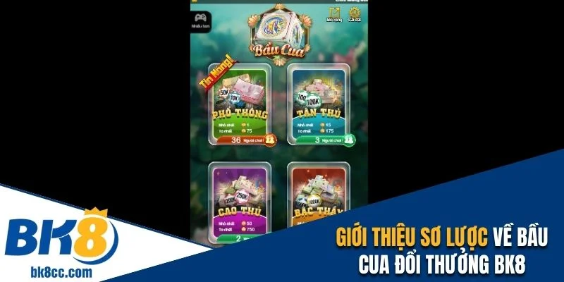 Một vài thông tin cơ bản về game bầu cua đổi thưởng