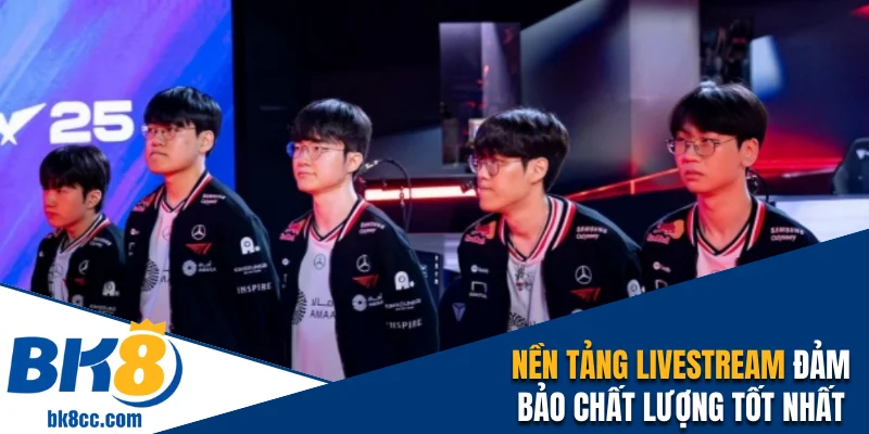 Nền tảng livestream đảm bảo chất lượng tốt nhất