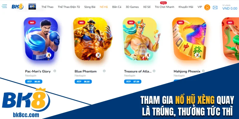 Nổ hũ xèng
