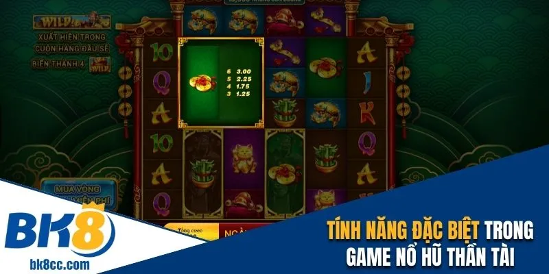 Tính năng đặc biệt trong sản phẩm Quay hũ Thần Tài